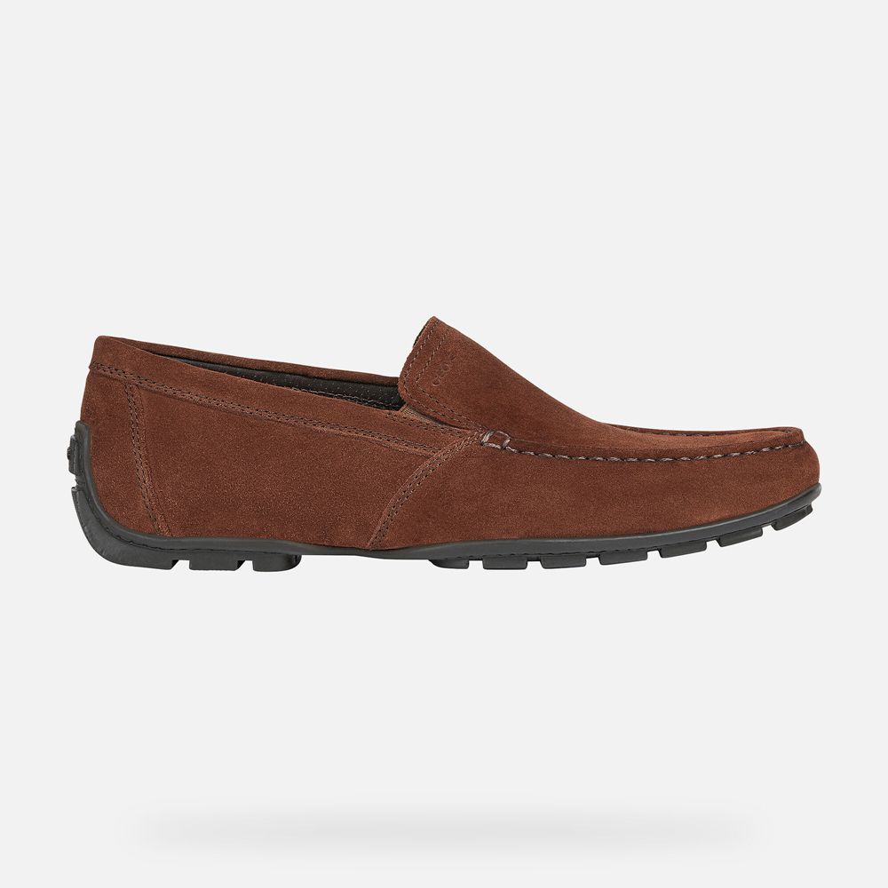 Geox Loafers Dark Brown Moner - Geox Mens Shoes - DEINLS563